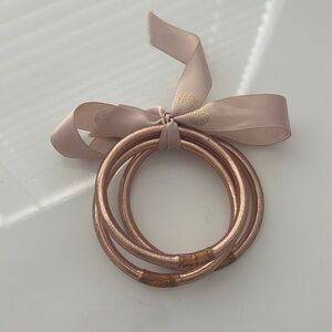 Rose Gold Budha Girl Bangles